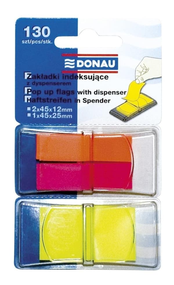 PP-indexflikar 12x40mm/25x45mm