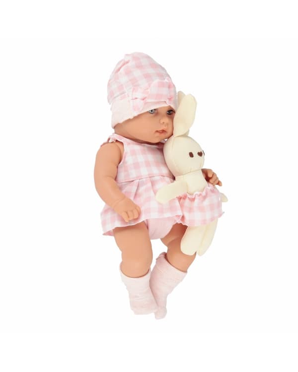 Babydukke med tilbehør 33 cm. Mega Creative