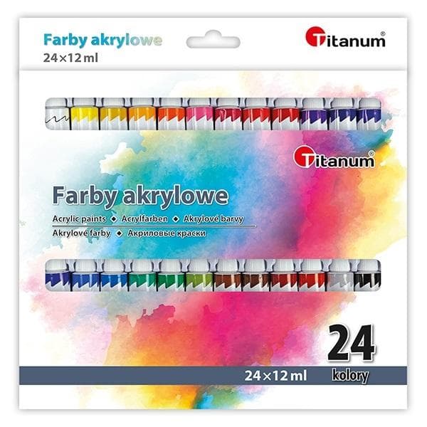Akrylmaling 24 farver
