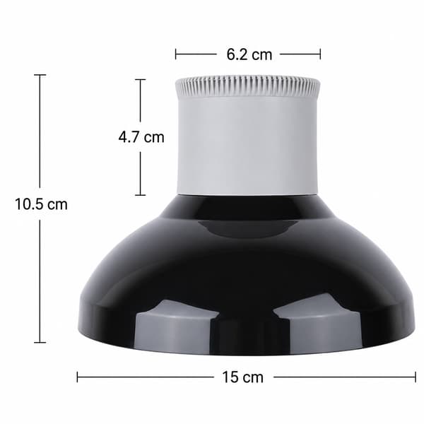 Universal hårtørrerdiffuser til tørring og styling af krøllet hår