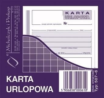 Lomakortti 507-6