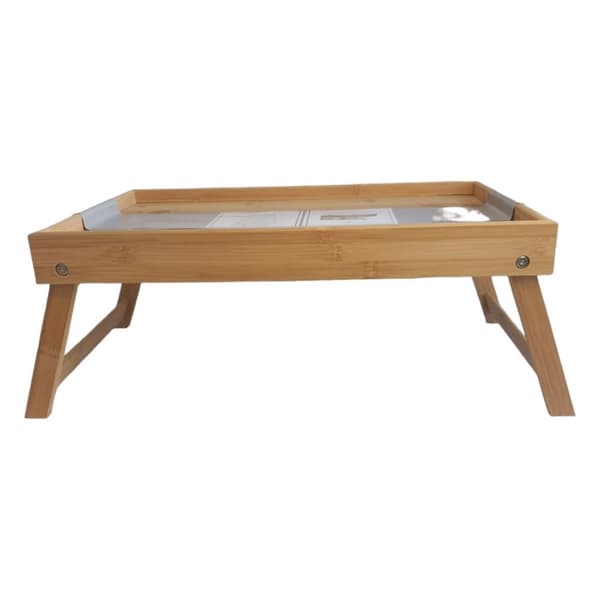 Bambuinen tarjotinjalkapöytä 51x20x33
