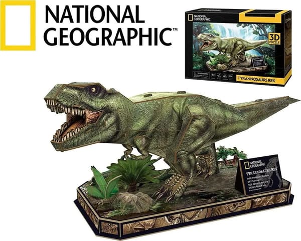 3D-PALAPELI NATIONAL GEOGRAPHIC T-REX 0519