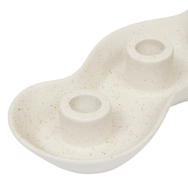 Ljusstake för 4 ljus, vit Cheri