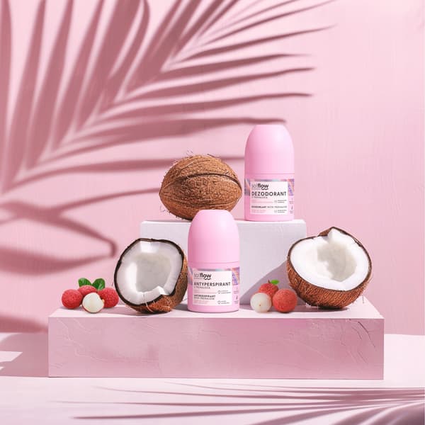 So!flow Lychee & Coconut Roll-on Deodorant 50ml