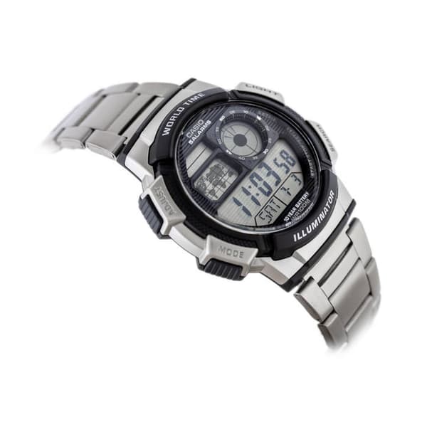 Herrklocka CASIO AE-1000WD 1A (zd073h) - Världstid + Låda