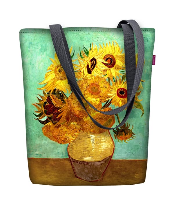 SUNNY canvasväska - Solrosor