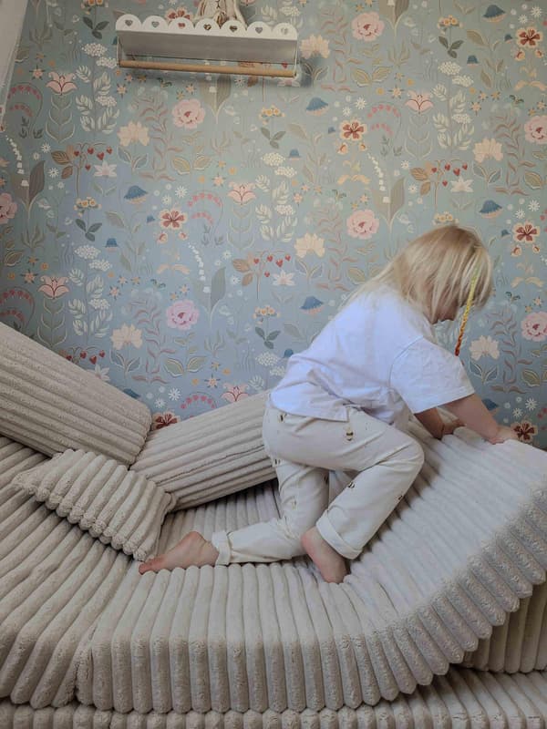 Stor rulle til Waffle Sofa, Beige