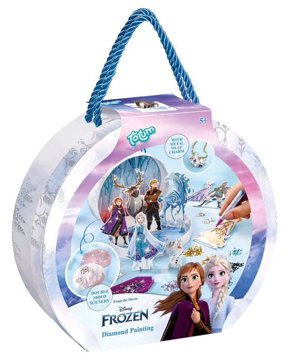Frozen diamantmosaiksæt i etui