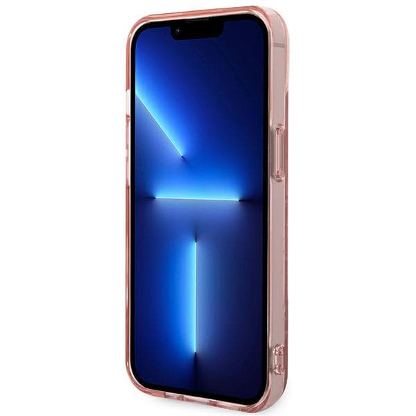 Karl Lagerfeld Mono Vertical Stripe Cover til iPhone 14 Plus, Pink