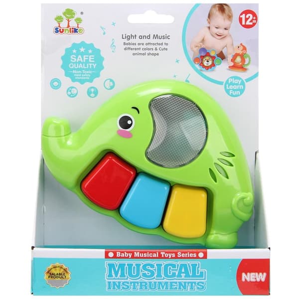Musikaalinen norsulelu taaperoille