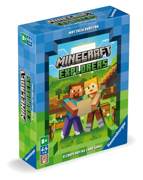 Minecraft Explorers -korttipeli