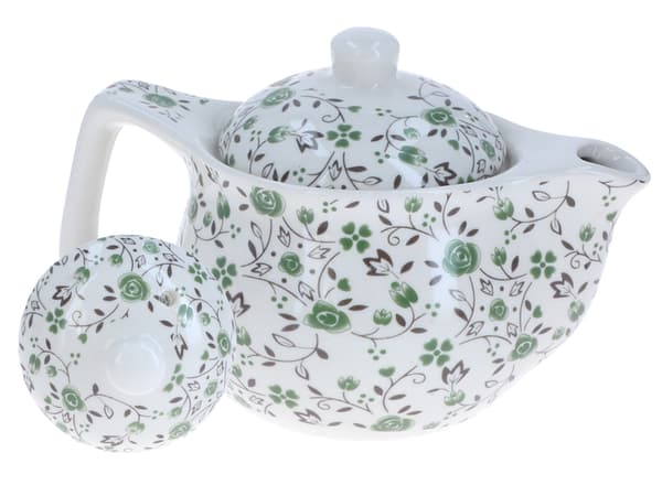 Keramisk elkedel med infuser
