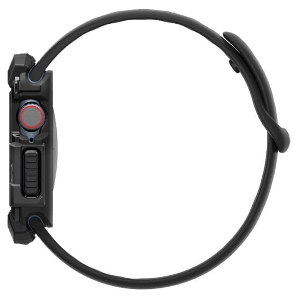 Spigen Rugged Armor-etui til Apple Watch 10 42 mm, sort