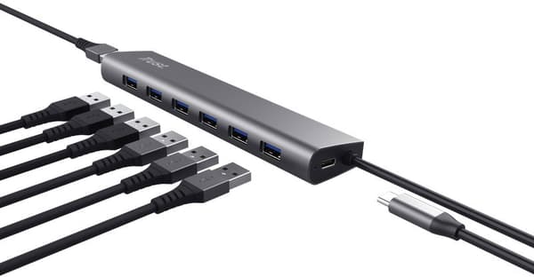 Trust HALYX 7-portars USB-hubb