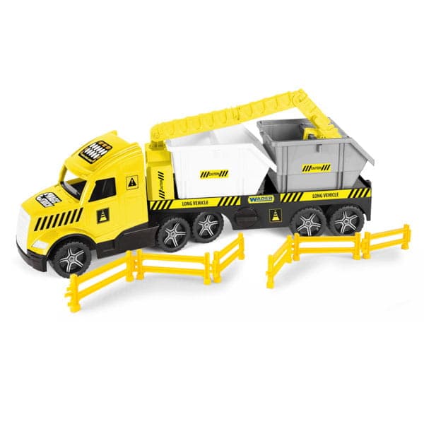 Magic Truck Technic bugseringsvogn med containere