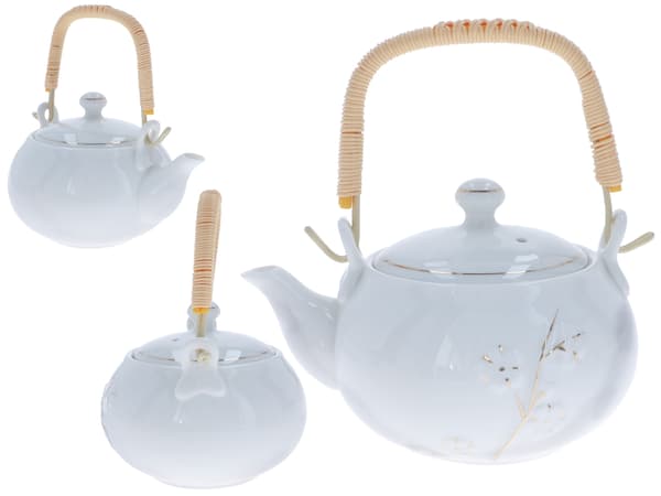 Keramisk elkedel med infuser