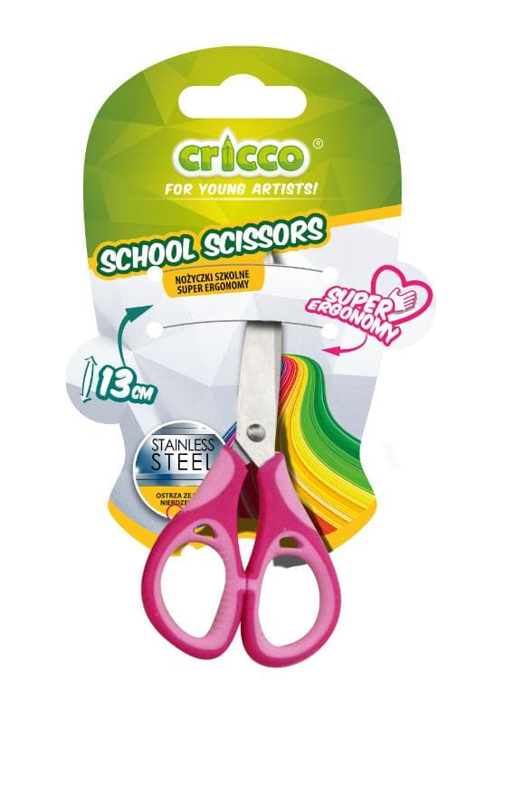 Superergonomiset koulusakset 13 cm CRICCO