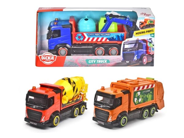Stads-Volvo stadsfordon 23 cm, 3 typer