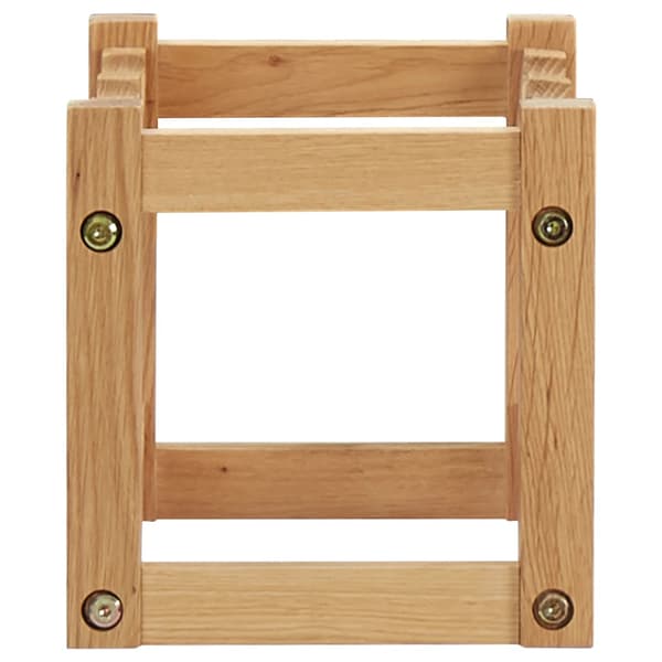vidaXL 6 pullon viiniteline 37x21x21 cm täystammea