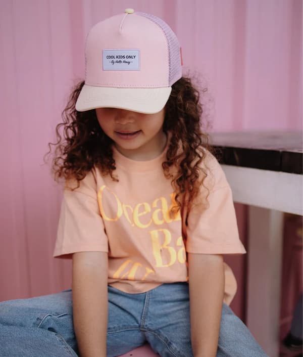Hello Hossy Cap - Mini Powder Pink 48