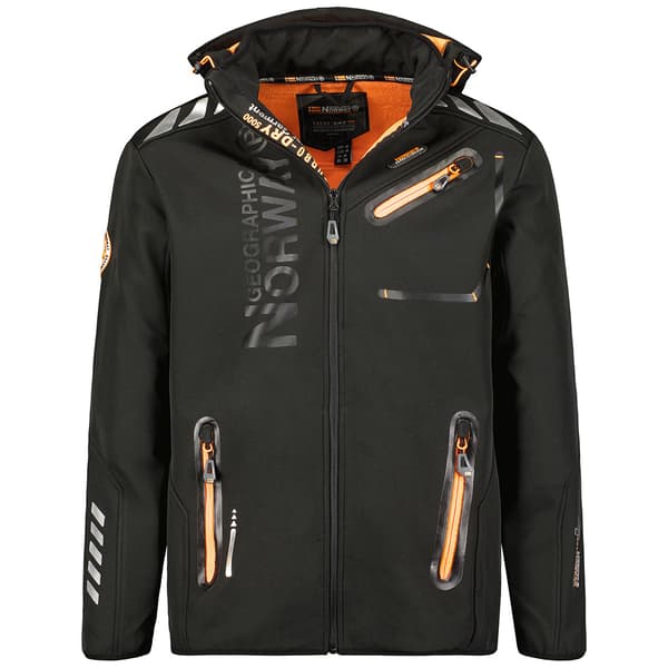 Geographical Norway Royaute DB herrjacka svart och orange S