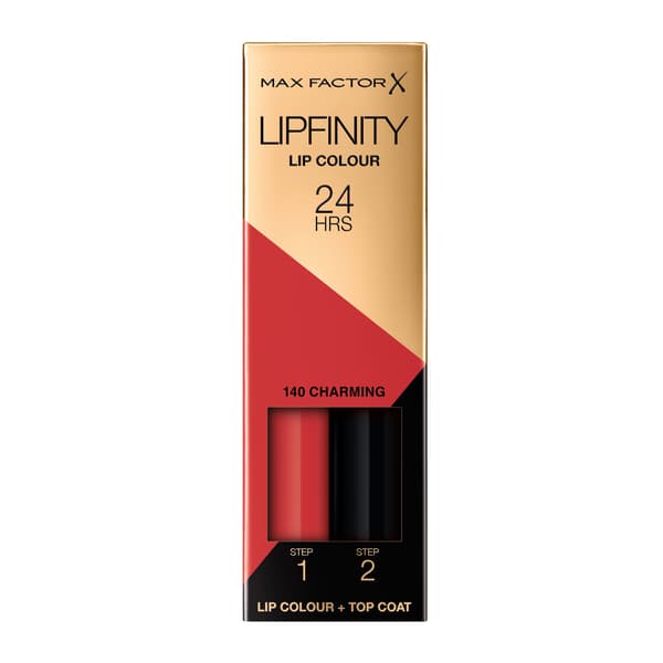 Max Factor Lipfinity -huulipuna 140 Charming 2,30 ml