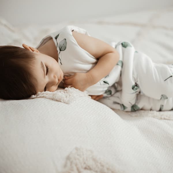 Sovsäck med ben S (1-2 år) Mintgrön