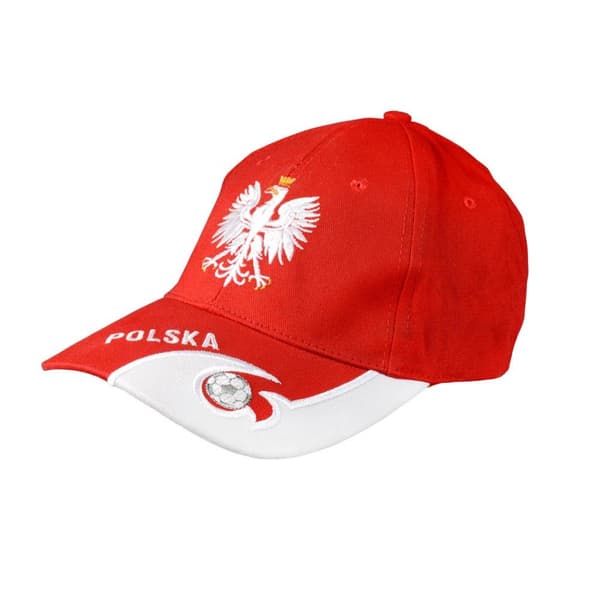 Valkoinen ja punainen baseball-lippis