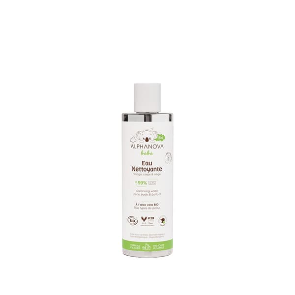 Luonnollinen misellivesi puhdistukseen, 200ml Alphanova Bebe Bio