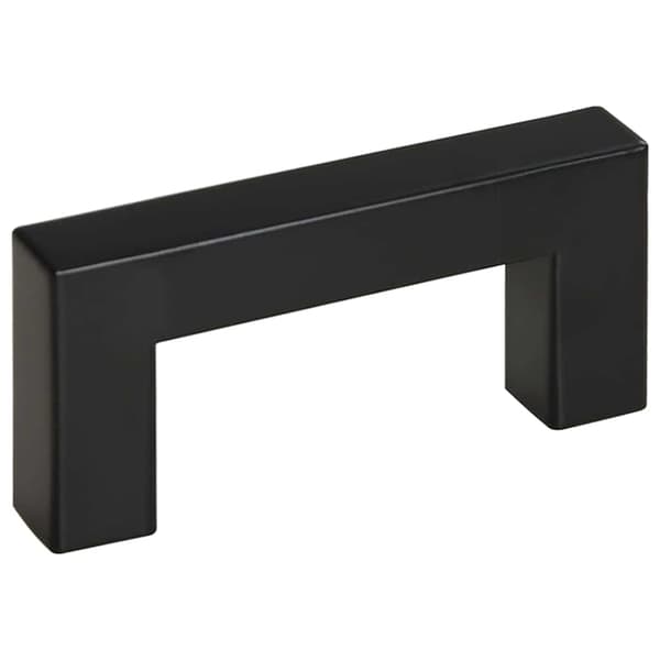 vidaXL skabsgreb 10 stk. sort 64 mm rustfrit stål