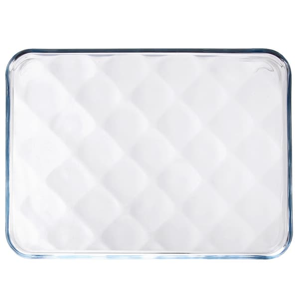 OVNSIKKER BAGEFAD I GLAS 33,5 CM
