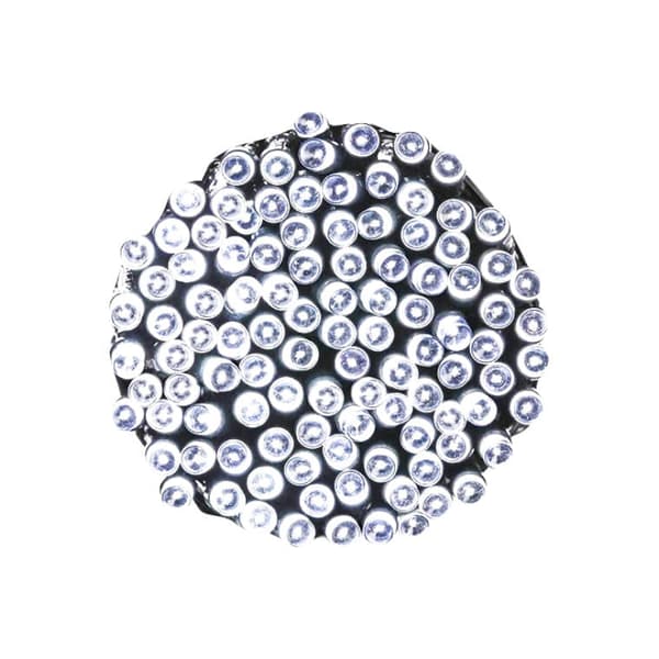 Julgransbelysning 100 LED-blixtar, inomhus, kallvit