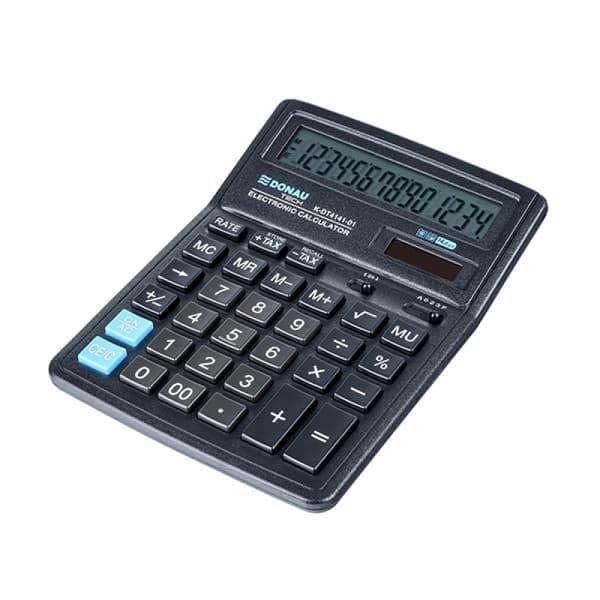 DONAU TECH LOMMELOGNER K-DT4141-01 SORT 5669
