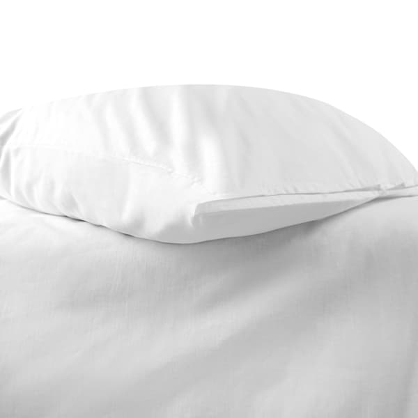 Örngott 70x80 vitt för kudde MIXAD BOMULL slätveck för hotell