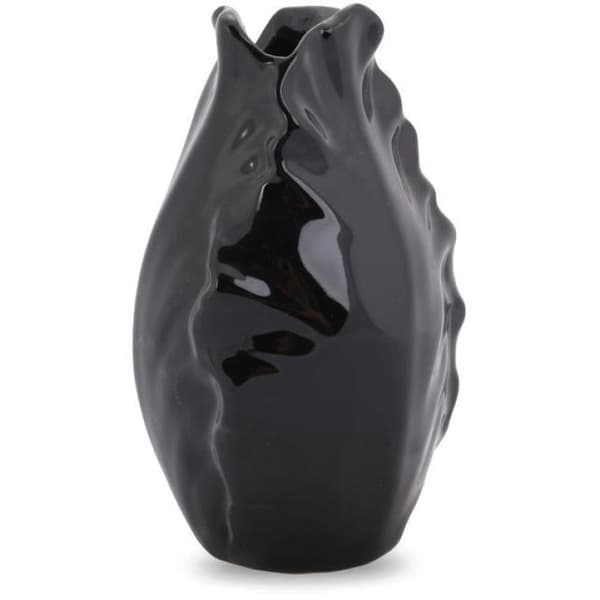 Meget holdbar dekorativ vase med sort blomsterknopp