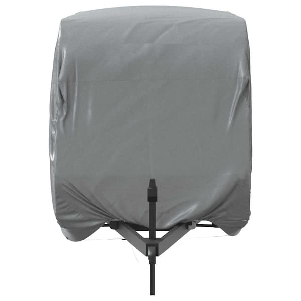 vidaXL campingvognsovertræk, grå, 732x250x220 cm