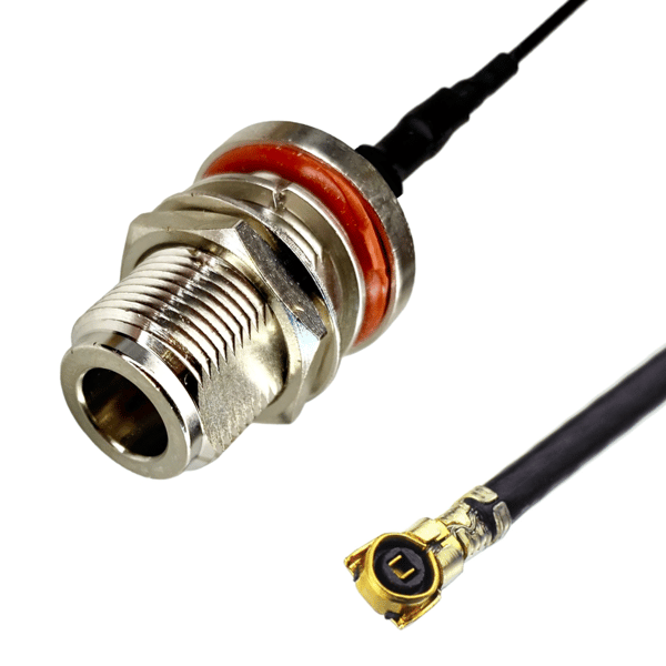 Pigtail UFL hun / N-fatning RF1.13 20cm