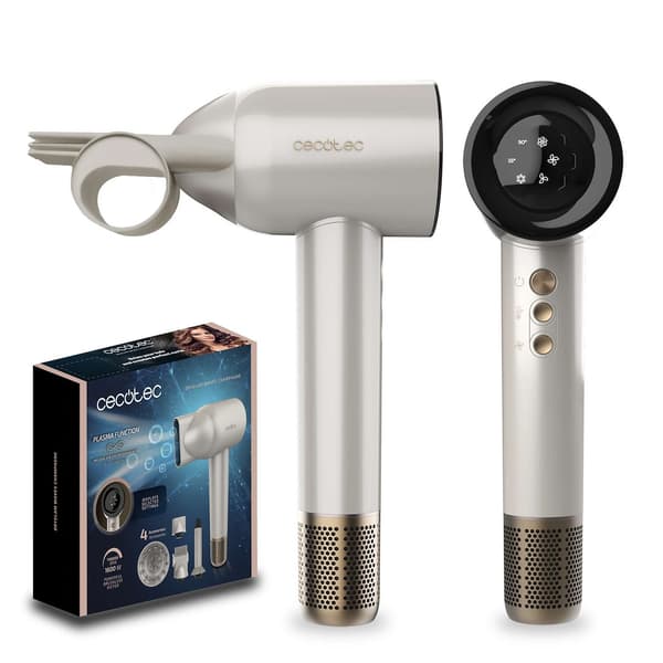Cecotec DryGlam Waves samppanjanvärinen hiustenkuivaaja