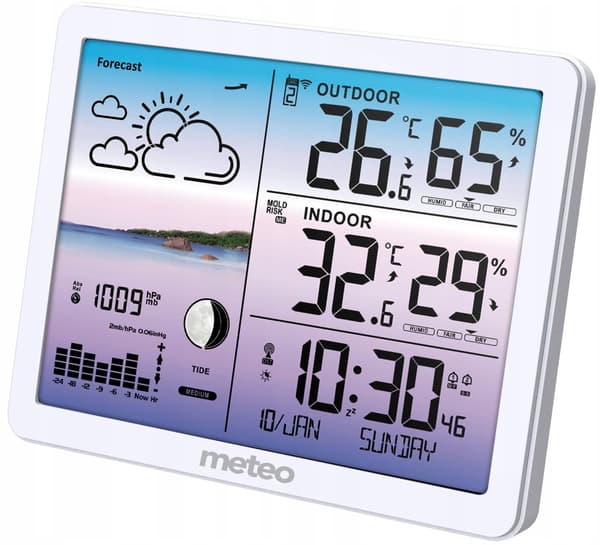 Meteo SP107 valkoinen sääasema (05SP107B)