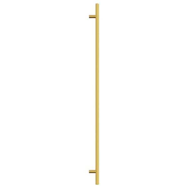 vidaXL skabsgreb, 10 stk., guld, 480 mm, rustfrit stål