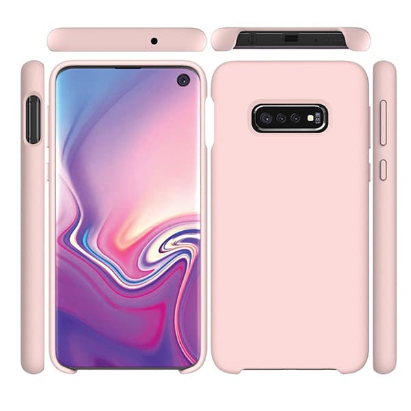 Beline Silikone Cover til Galaxy S20+ Rosaguld