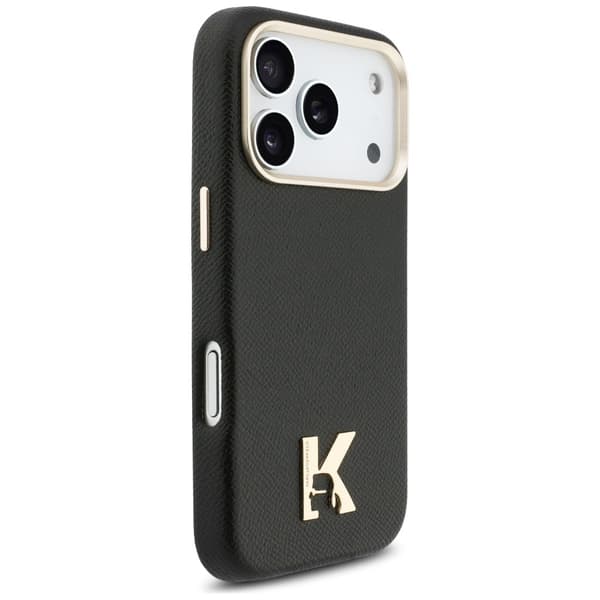 Karl Lagerfeld Karl Head Logo MagSafe-etui til iPhone 17 Pro, sort