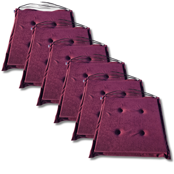 Stolsdynor 40x40x3 cm 1224 - set om 2
