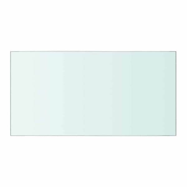 vidaXL klart glaspanel 40x20 cm