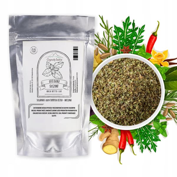 OREGANO KRYDDERI tørret aromatisk - 50 g