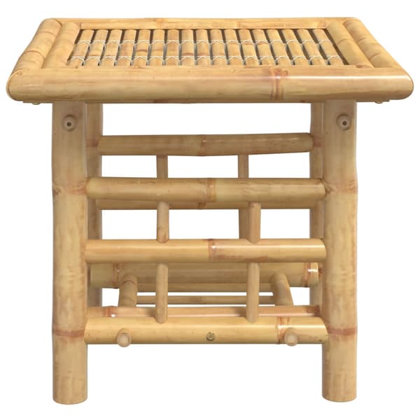 vidaXL Sidobord 45x45x45 cm bambu