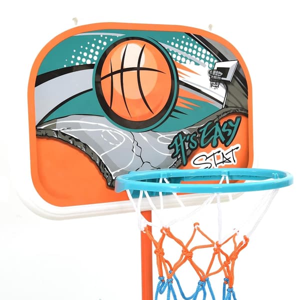 vidaXL Bärbart basketset, justerbart, 133-160 cm