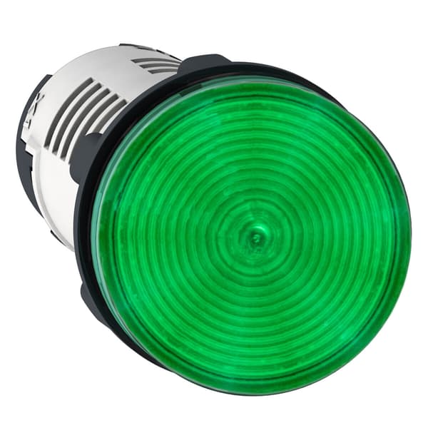 24V LED grön indikatorlampa