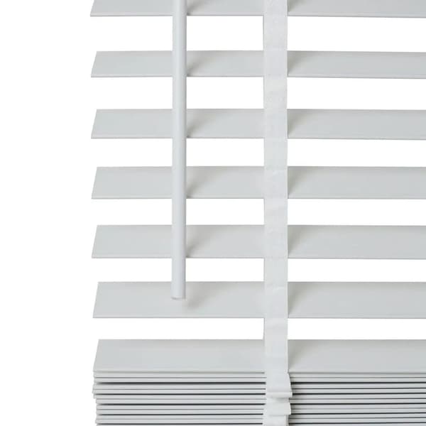 Persienner 60x180cm vit - träimitation